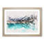 The Almaty Lake in Kazakhstan - Picture Frame Painting Print-56855149-56855151