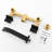 SUMERAIN Bathroom Vanity Faucet, Wall Sink Faucet, 2 Handle Lavatory Faucet, Btahroom Faucet with Brass Valve-71637401