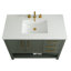 Ensemble de meuble-lavabo simple 42 po Vicini-908146827