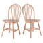 Ensemble de chaises 2 pièces Cessnock, naturel
