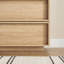 Table de chevet en bois 18,9 po avec 2 tiroirs-1230458325