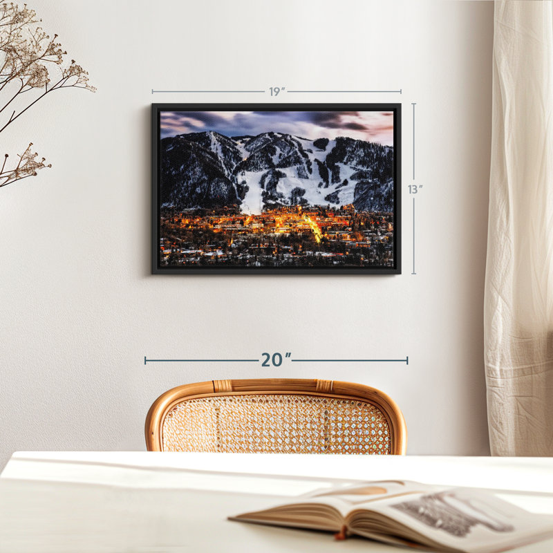 Impression sur toile Park City, H 19 po x l 13 po