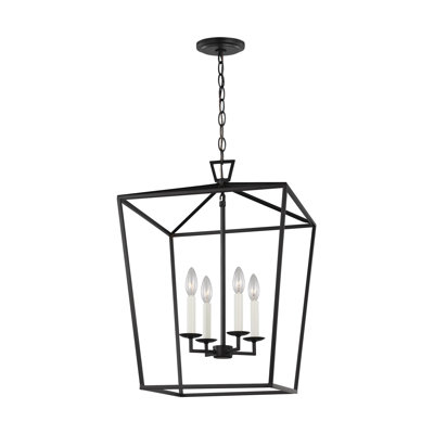 Tari 4 - Light Lantern Rectangle Chandelier