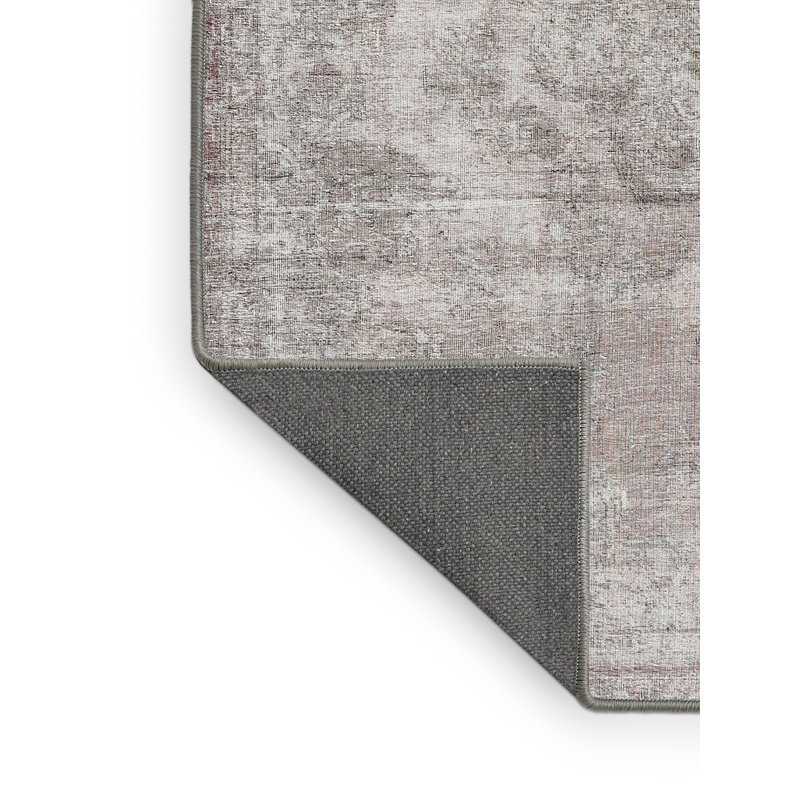 Tapis traditionnel beige / gris Demariae, Rectangle 3 pi x 5 pi