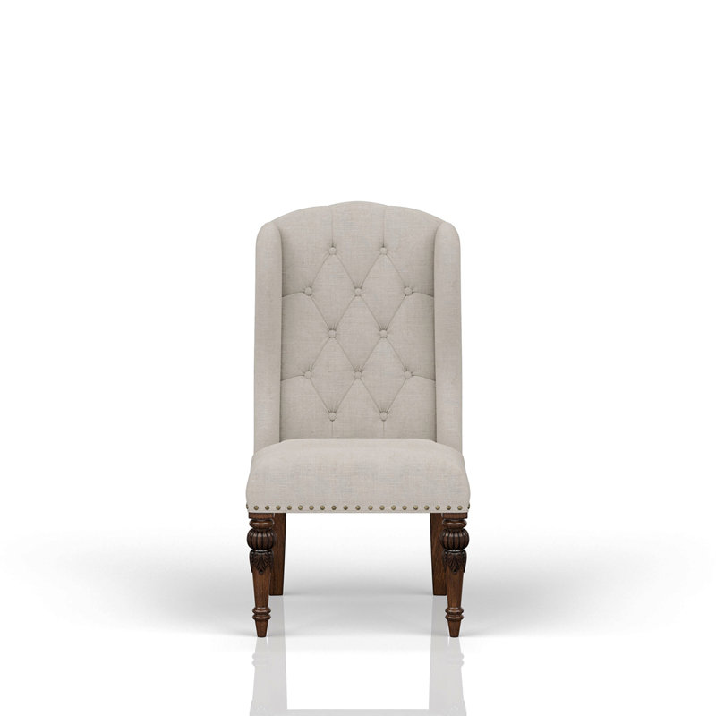Fauteuil à oreilles rembourré