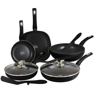 10 - Piece Non-Stick Aluminum Cookware Set