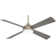 54" 4 - Blade LED Standard Ceiling Fan with Remote Control and Light Kit Included