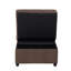 Banc de rangement avec plateau coulissant Modern-243413100
