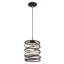 Luminaire suspendu cylindrique unique à 1 lumière Brown-Batson