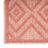 Foundry Select Versatile Diamond Coral/Orange Indoor/Outdoor Area Rug-672877933