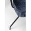Arabella swivel chair in blue-100033629