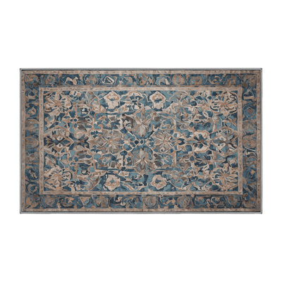 Tapis gris lavable à la machine