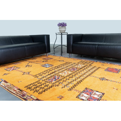 Wool Moroccan Indoor Rug
