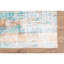 Tapis intérieur / extérieur en coton bleu / orange Necla-1121091789
