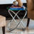 Dimitri Glass and Metal End Table-713180411