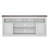 67" Farmhouse TV Stand for TVs up to 75", Entertainment Center with Adjustable Open Shelves & Storage Cabinets-1535202210