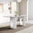 5-Piece Glass Top Dining Table Sets-1180663383-1180663382