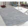 Slate Hand-Loomed Wool/Silk/Bamboo Slat/Seagrass Blue/Taupe/Gray Area Rug
