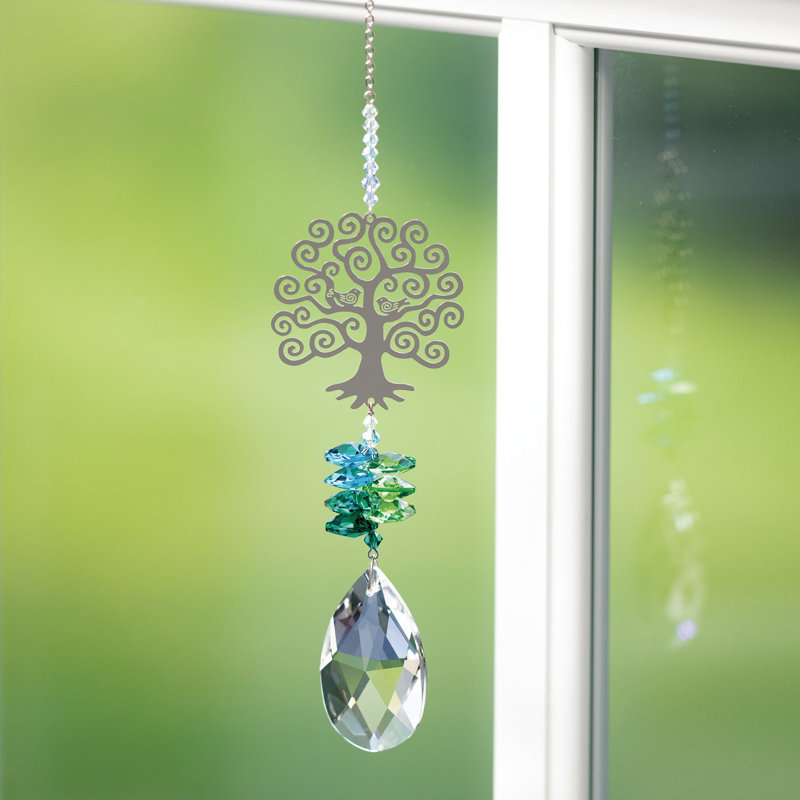 Cristal fantastique grand arbre de vie