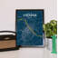 « vienne city map », reproduction d’impression sur affiche-31734638