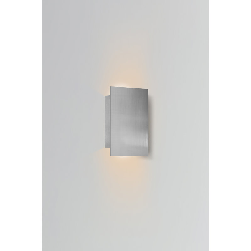 Guiliaine LED Wall Light, Marine Grade Brushed Stainless Steel, 3500K