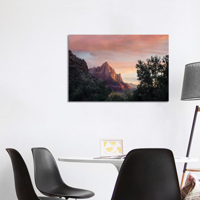 The Watchman, Zion National Park, Utah 1 Piece Wrapped Canvas Wall Art