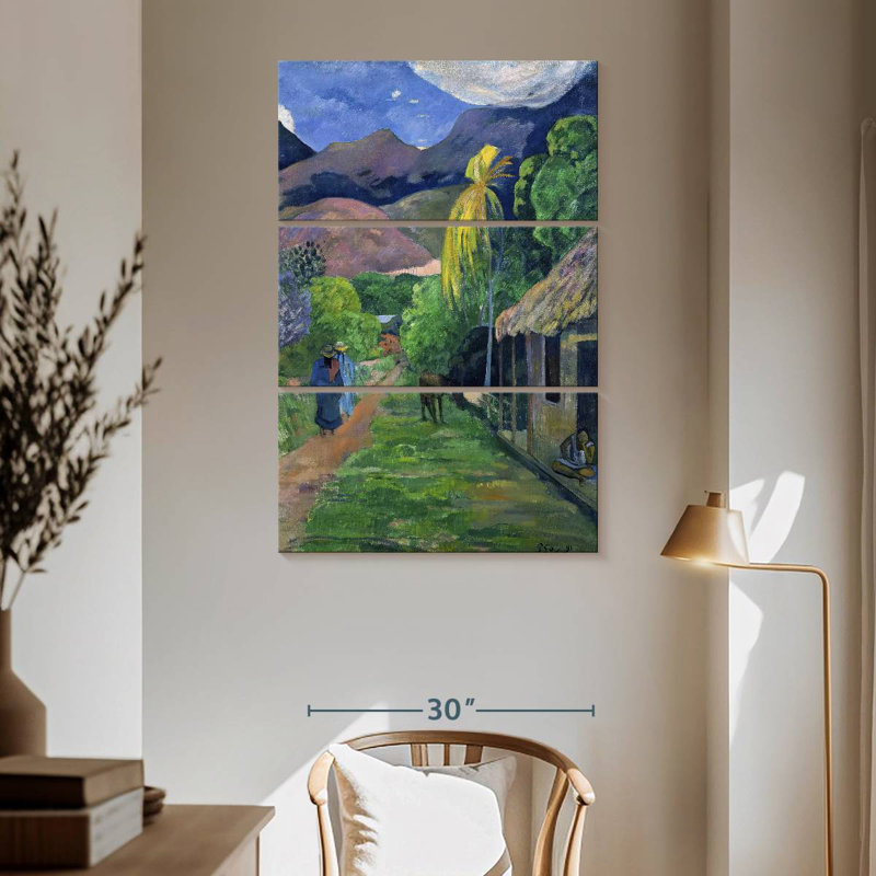 Alvord Street à Tahiti, H 65 po x l 42 po