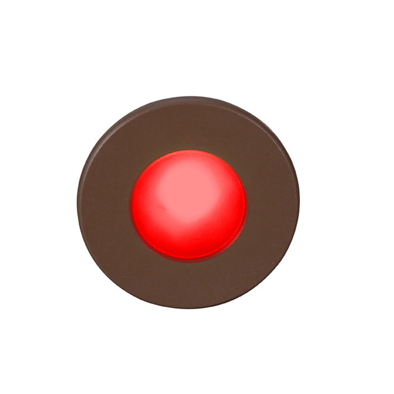 LED Step Light, Bronze, Red