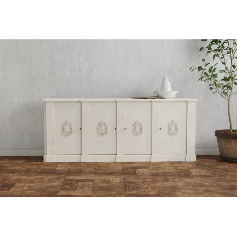 Suero 96'' Solid Wood Sideboard