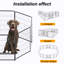 Enclos pour chien ou animal de compagnie en métal 16 panneaux-66377915
