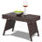 Devasheeh Rectangular Wicker/Rattan Outdoor Folding Coffee Table