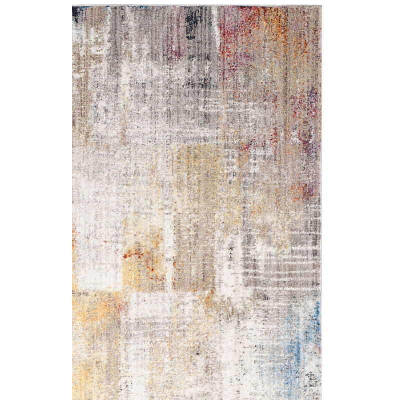 Massad Performance Abstract Rug, Runner 2'3" x 8'
