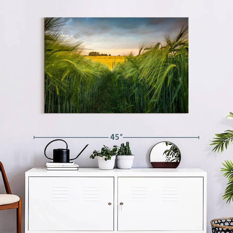 Harnek Green Wheat Field