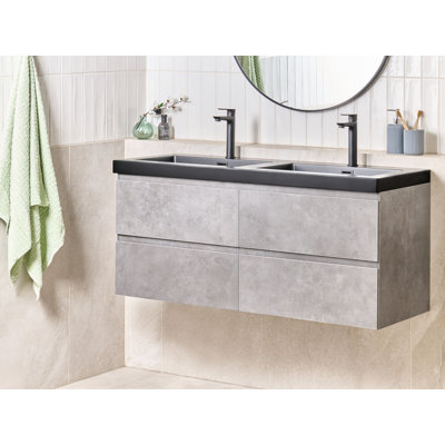 Napa 120mm Double Bathroom Vanity with Basin