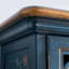 Buffet rétro en bois massif bleu