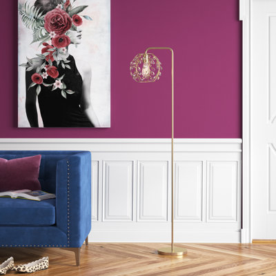 Edita 61.5'' Arched Floor Lamp
