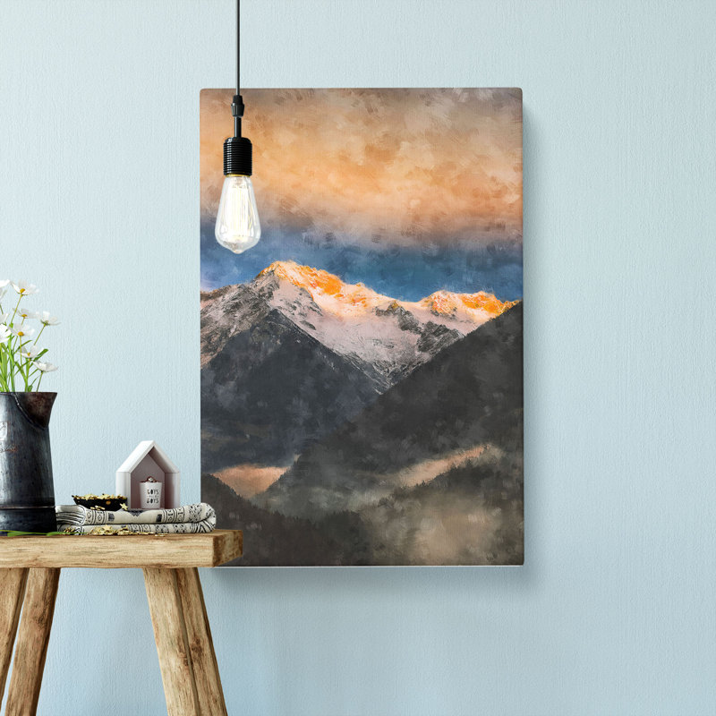 Schwartzenstein Summit In Italy - Wrapped Canvas, 60cm H x 40cm W x 3cm D