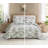 5-Piece Oversized Jacquard Matelasse Leaf Damask Bedspread Set-116262348-116262349