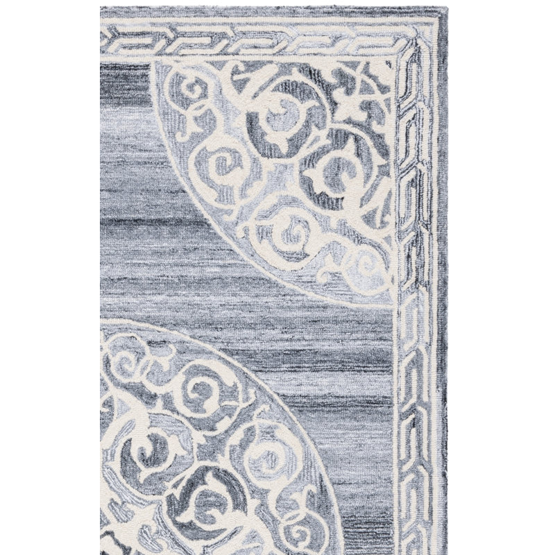 Tapis performance touffeté à la main Dumitriana, Tapis de couloir 2 pi 3 po x 8 pi
