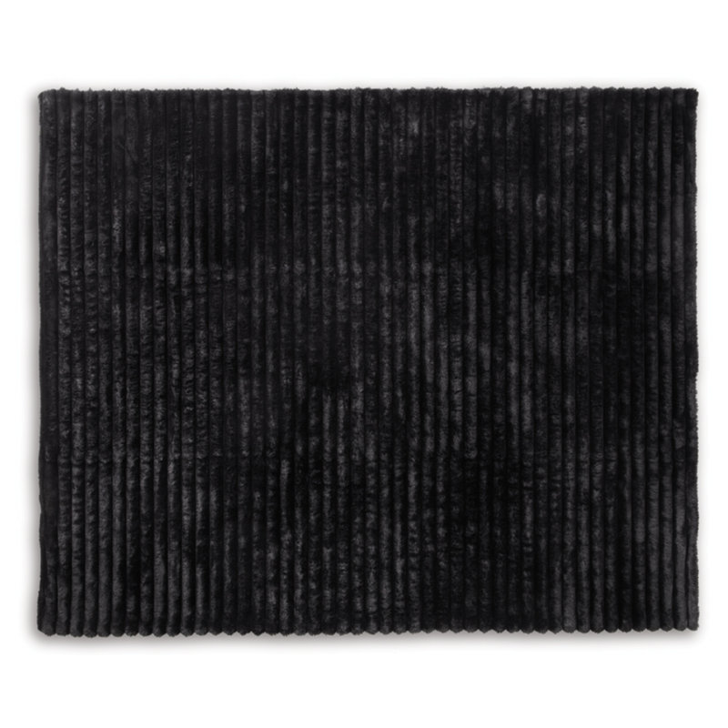 Jeté Alsonwell (ensemble de 3), L 60 po x l 50 po, Noir