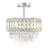 Everby 3-Light Empire Crystal Flush Mount Chandelier-641574043