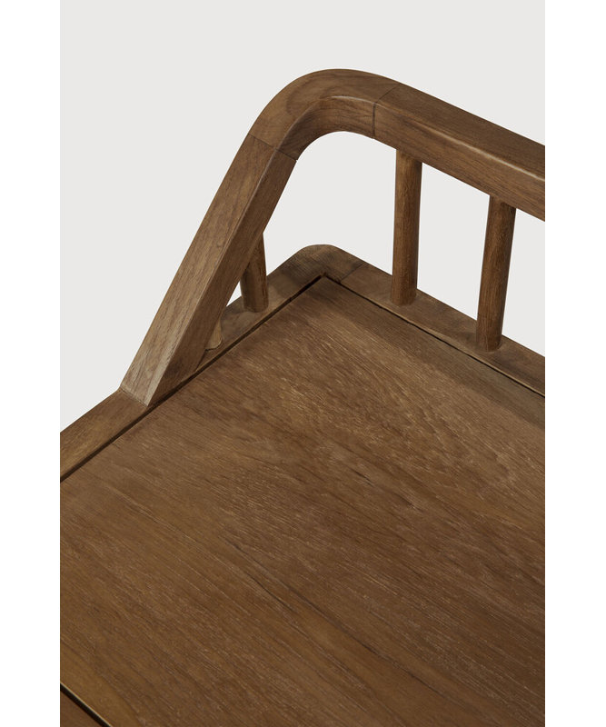 Spindle Solid Wood Dining Bench