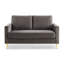 Manistee 2 Seater Velvet Sofa-1944633776