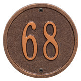 1-Line Wall Address Plaque