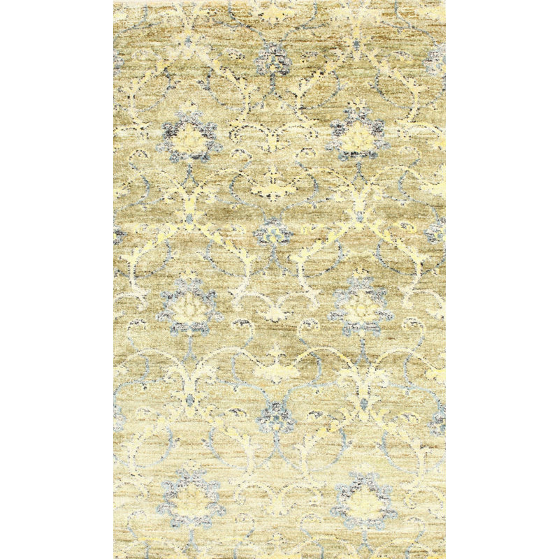 Floral Indoor Rug, Rectangle 4' x 6'