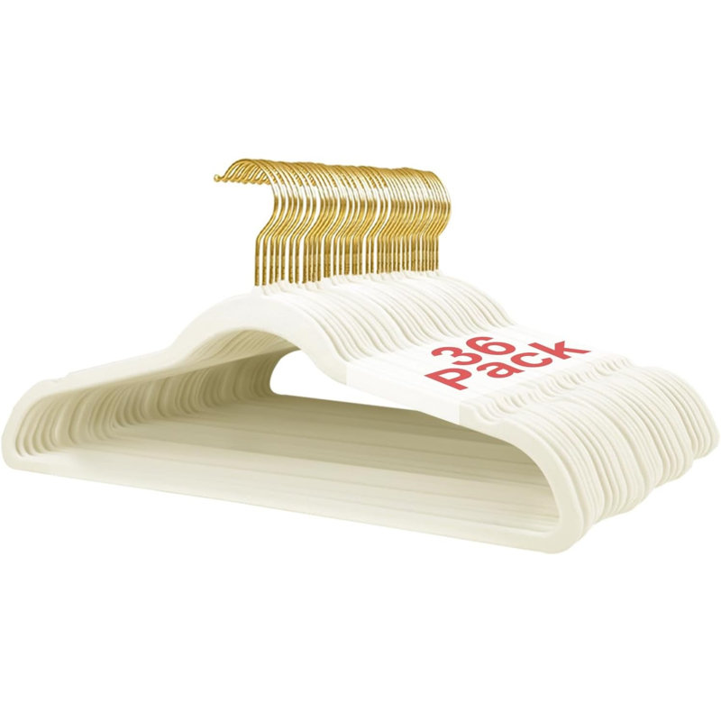 Cintre standard en velours Rusch