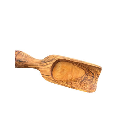 Spade Flour 14 CM Natural Olive Wood