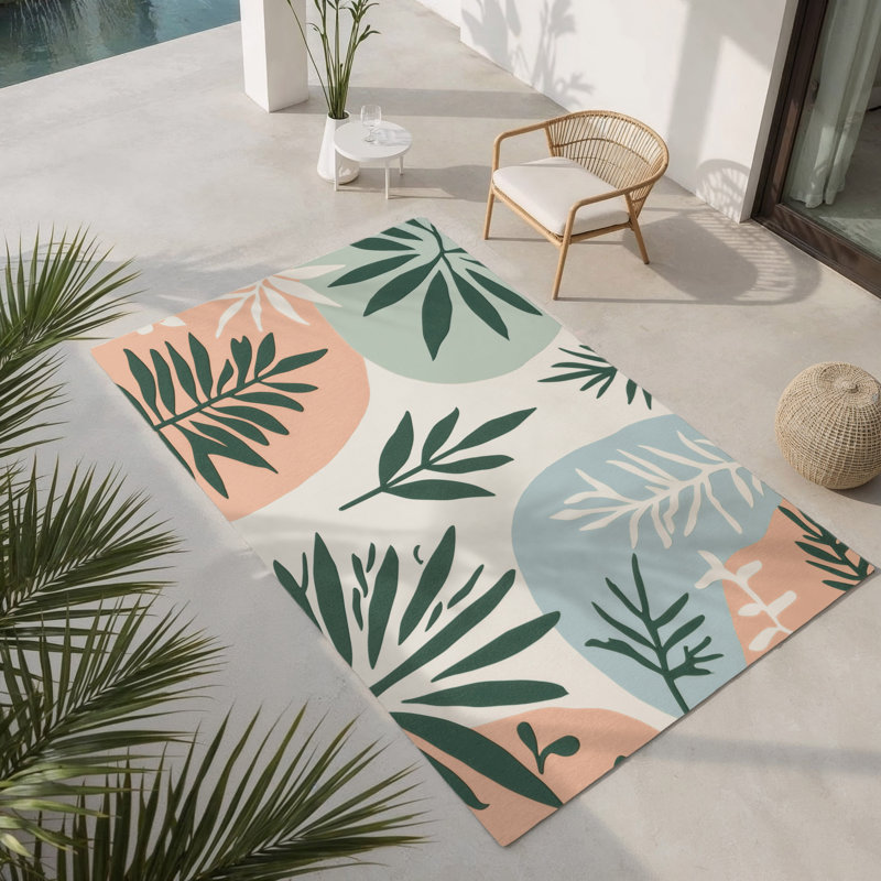 Tapis intérieur et extérieur Verdant Path, Rectangulaire 2 pi x 3 pi