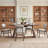 71'' Bentwood Leg Dining Table-1176465603