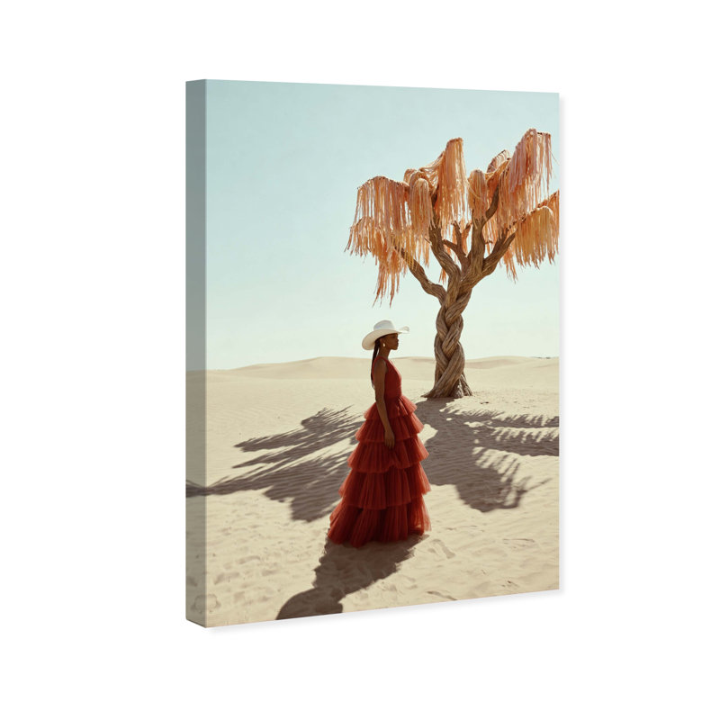 Cowgirl Couture Print by Oliver Gal, 10"H x 15"W, Gallery Wrapped